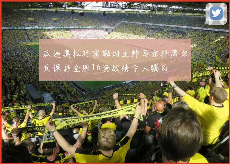 瓜迪奥拉对富勒姆主帅马尔科席尔瓦保持全胜16场战绩令人瞩目